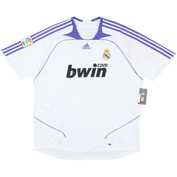 2007-08 Real Madrid Home Shirt (XXL)