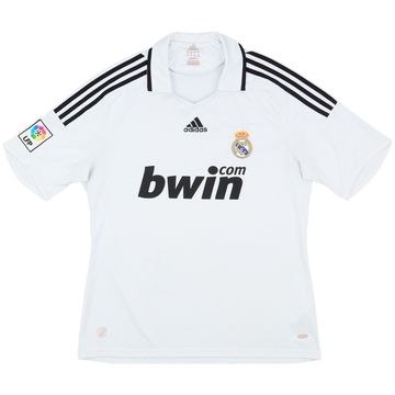 2008-09 Real Madrid Home Shirt - 6/10 - (L)