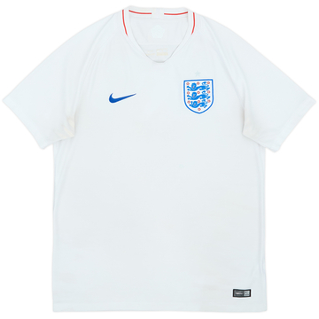 2018-19 England Home Shirt - 4/10 - (L)