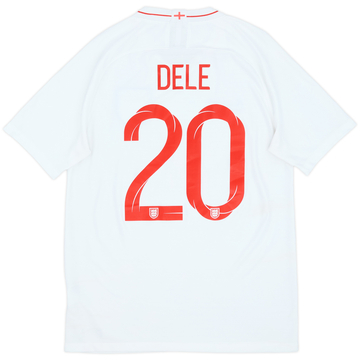 2018-19 England Home Shirt Dele #20 - 6/10 - (M)