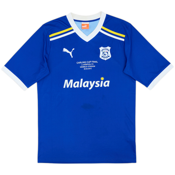 2011-12 Cardiff 'Carling Cup Final' Home Shirt - 6/10 - (M)