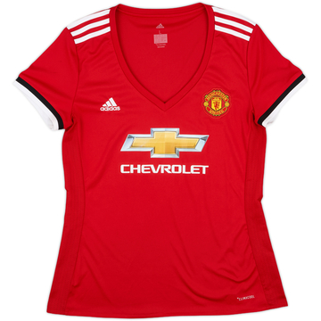 2017-18 Manchester United Home Shirt - 8/10 - (Women's L)