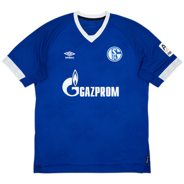 2018-19 Schalke Home Shirt - 7/10 - (XL)