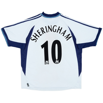2001-02 Tottenham Home Shirt Sheringham #10 - 5/10 - (XL)