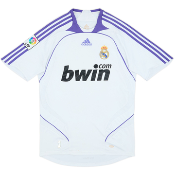 2007-08 Real Madrid Home Shirt - 6/10 - (S)
