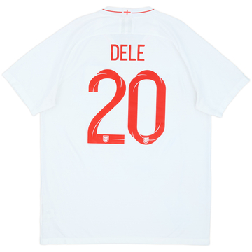 2018-19 England Home Shirt Dele #20 - 5/10 - (XL)