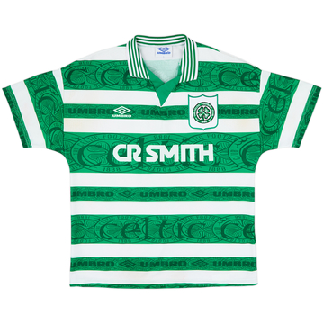 1995-97 Celtic Home Shirt - 9/10 - (L)