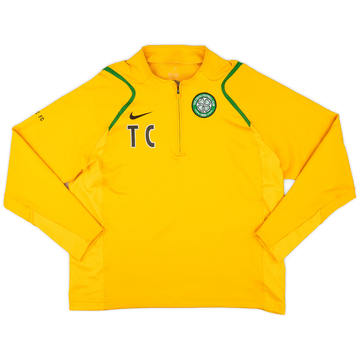 2006-07 Celtic Staff Issue 1/4 Zip Track Top (TC) - 9/10 - (XL)