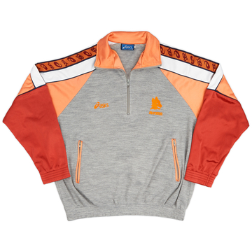 1994-95 Roma Asics 1/4 Zip Track Jacket - 7/10 - (M)