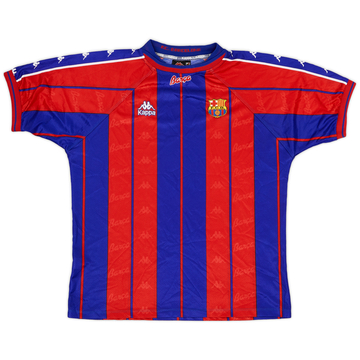 1997-98 Barcelona Home Shirt - 8/10 - (XL)