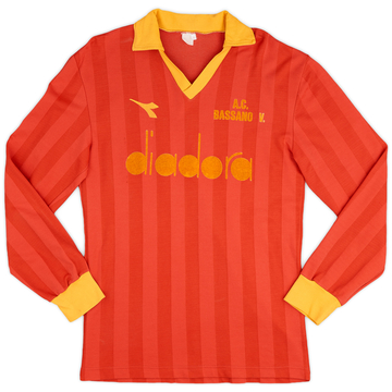 1984-85 Bassano Virtus Home L/S Shirt - 8/10 - (S)