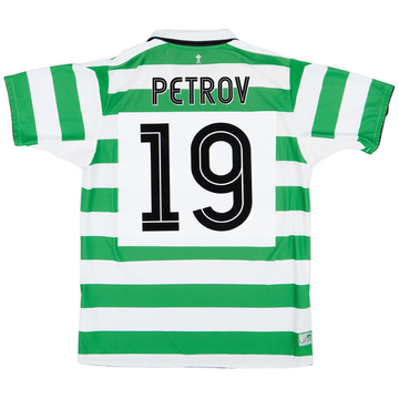 2004-05 Celtic Home Shirt Petrov #19 - 8/10 - (L)