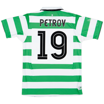 2004-05 Celtic Home Shirt Petrov #19 - 8/10 - (M)