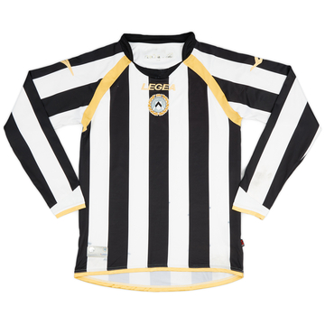 2010-11 Udinese Home L/S Shirt - 6/10 - (S)