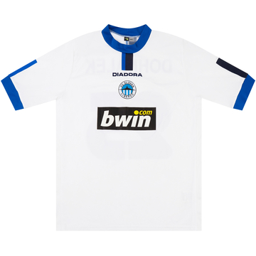2006-07 Slovan Liberec Match Issue European Home Shirt Dohnálek #25