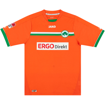 2012-13 Greuther Furth Match Issue Away Shirt Mikkelsen #27