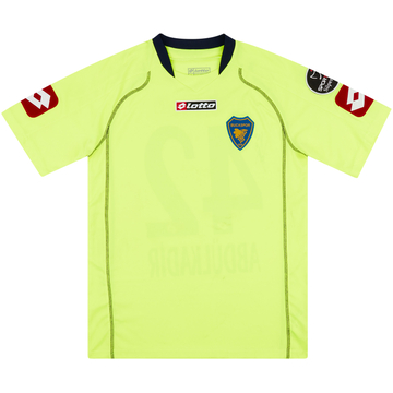 2010-11 Bucaspor Match Issue Signed Third Shirt Abdulkadir #42