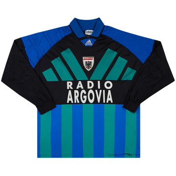 1992-94 FC Aarau Match Issue GK Shirt #1