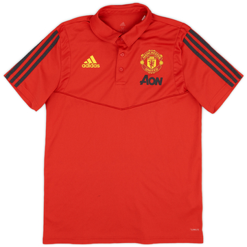 2019-20 Manchester United adidas Training Polo - 9/10 - (M)