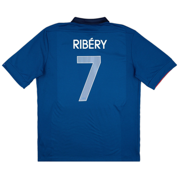 2011-12 France Home Shirt Ribery #7VS