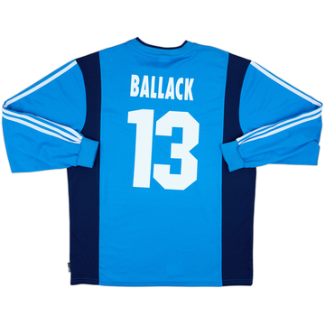 2001-03 Bayer Leverkusen Player Issue Away L/S Shirt Ballack #13 - 6/10 - (XL)