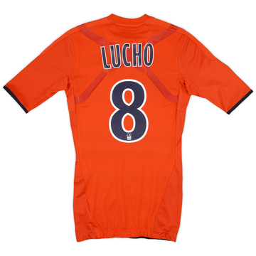2011-12 Olympique Marseille Player Issue TechFit Third Shirt Lucho #8 - 8/10 - (S)