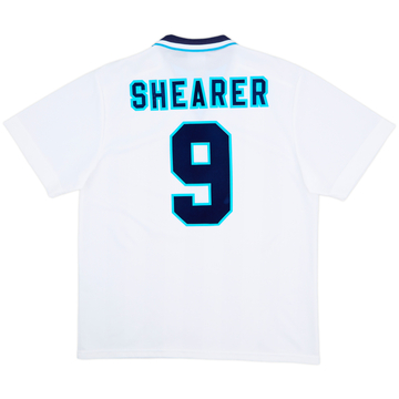 1995-97 England Home Shirt Shearer #9 - 10/10 - (XL)