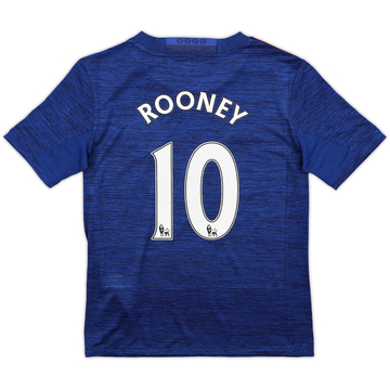 2016-17 Manchester United Away Shirt Rooney #10 - 10/10 - (S.Boys)