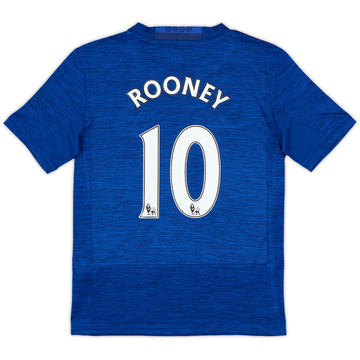 2016-17 Manchester United Away Shirt Rooney #10 - 7/10 - (S.Boys)