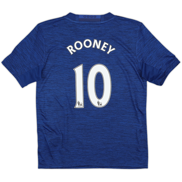 2016-17 Manchester United Away Shirt Rooney #10 - 9/10 - (M.Boys)