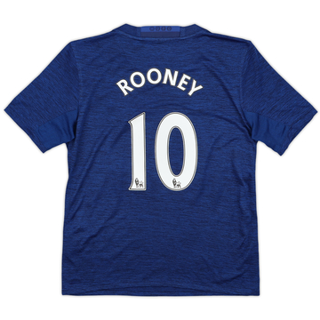 2016-17 Manchester United Away Shirt Rooney #10 - 7/10 - (M.Boys)