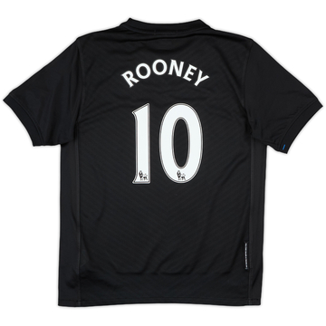 2009-10 Manchester United Away Shirt Rooney #10 - 8/10 - (M.Boys)