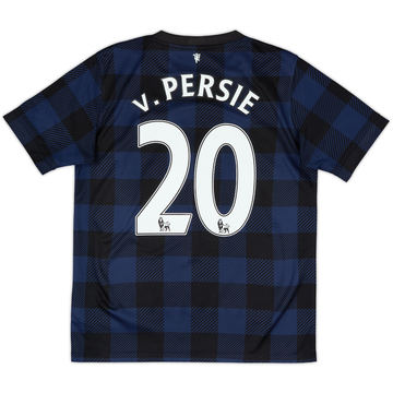 2013-14 Manchester United Away Shirt v.Persie #20 - 8/10 - (XL.Boys)