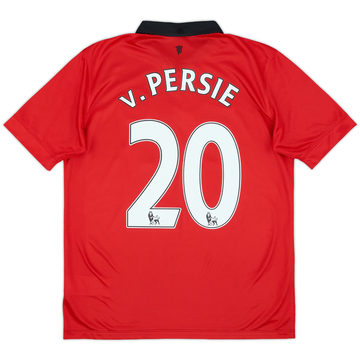 2013-14 Manchester United Home Shirt v.Persie #20 - 8/10 - (XL.Boys)