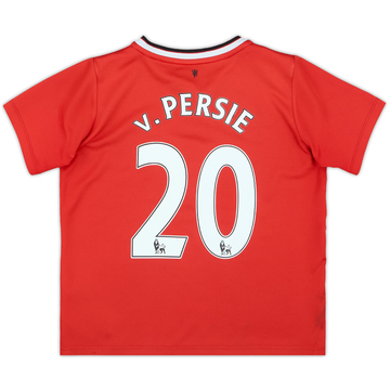2014-15 Manchester United Home Shirt v.Persie #20 - 10/10 - (5-6 Years)
