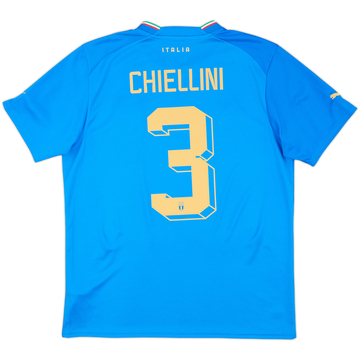 2022-23 Italy Home Shirt Chiellini #3 - 10/10 - (L)