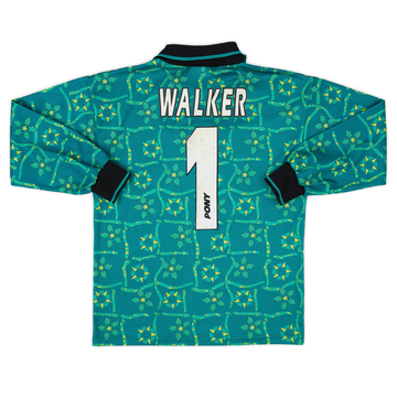 1996-97 Tottenham GK Shirt Walker #1 - 8/10 - (Y)