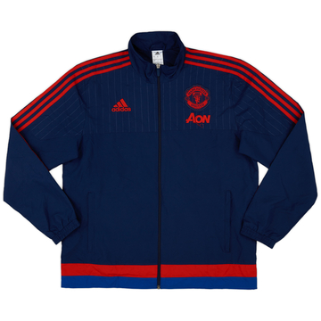 2015-16 Manchester United adidas Presentation Jacket - 9/10 - (L)