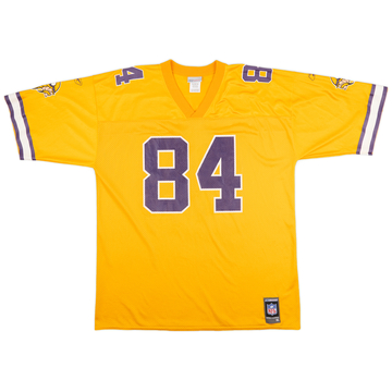 2001 Minnesota Vikings Moss #84 Reebok Alternate Jersey (Excellent) XL