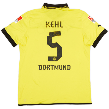 2012-13 Borussia Dortmund Home Shirt Kehl #5 - 5/10 - (XXL)