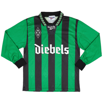 1995-96 Borussia Monchengladbach Away L/S Shirt - 8/10 - (S)