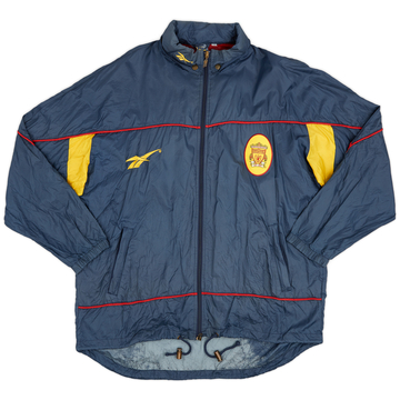 1997-98 Liverpool Reebok Hooded Rain Jacket - 7/10 - (XL)
