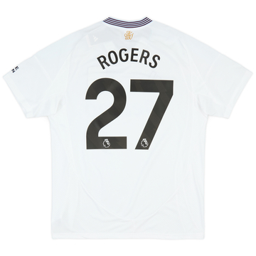 2024-25 Aston Villa Away Shirt Rogers #27