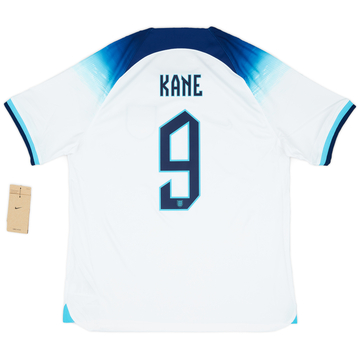 2022-23 England Home Shirt Kane #9