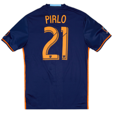 2016-17 New York City Authentic Away Shirt Pirlo #21 (M)