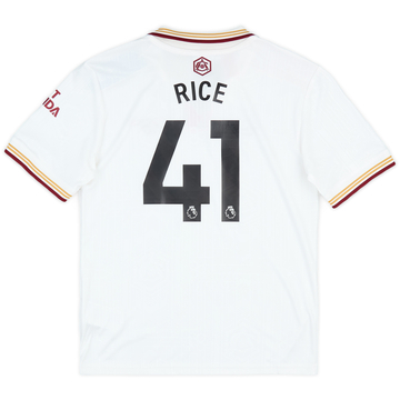 2025-26 Arsenal Third Shirt Rice #41 (KIDS)