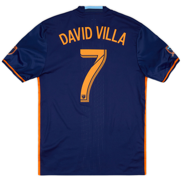 2016-17 New York City Authentic Away Shirt David Villa #7 (M)