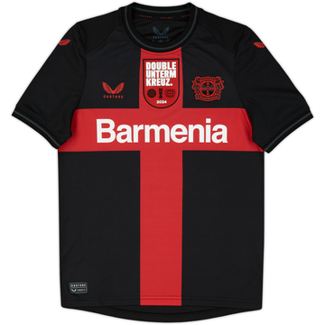 2023-24 Bayer Leverkusen Home 'Double Cup Winners' Shirt (L.Kids)
