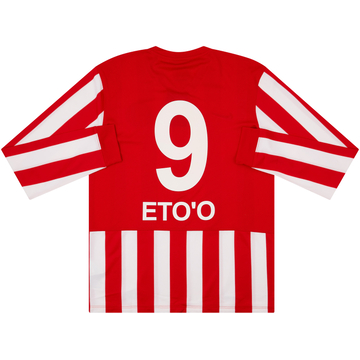 2015-16 Antalyaspor Home L/S Shirt Eto'o #9 (M)