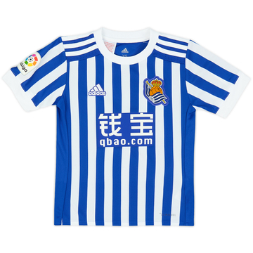 2017-18 Real Sociedad Home Shirt (XS.Kids)